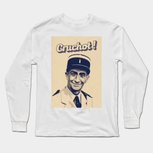 Cruchot - De Funes - Gendarme of Saint-Tropez Long Sleeve T-Shirt